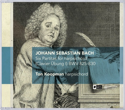 Ton Koopman: Johann Sebastian Bach: Six Partitas for harpsichord (Clavier Ubung I) BWV 825-830 [2CD]