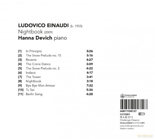Hanna Devich: Ludovico Einaudi: Nightbook [CD]