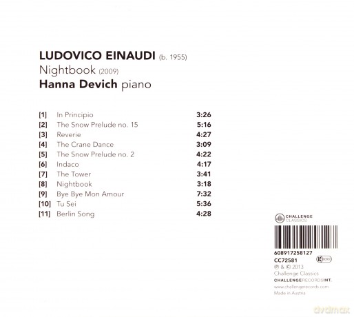 Hanna Devich: Ludovico Einaudi: Nightbook [CD]
