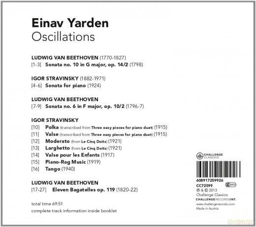 Einav Yarden: Oscillations [CD]