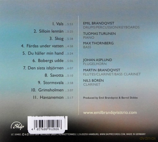 Emil Brandqvist Trio: Seascapes [CD]