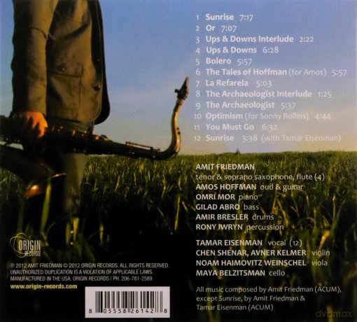 Amit Friedman Sextet: Sunrise [CD]