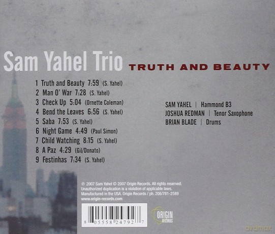 Sam Yahel: Truth And Beauty [CD]