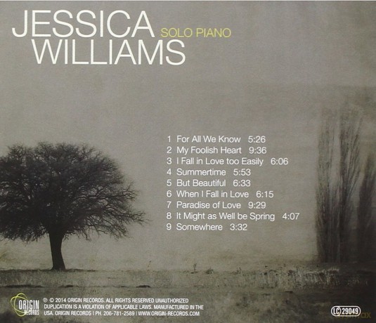 Jessica Williams: With Love [CD]