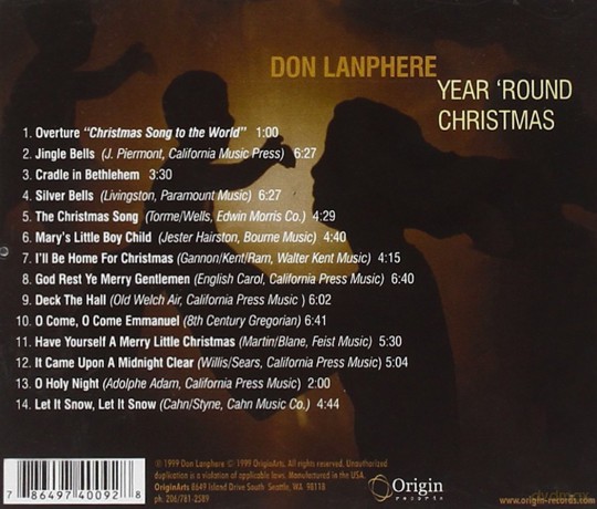 Don Lanphere: Year 'round Christmas [CD]