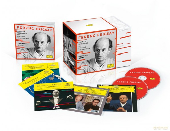 Ferenc Fricsay: Complete Recordings On Dg vol. 1 Orchestral Works [BOX] [45CD]