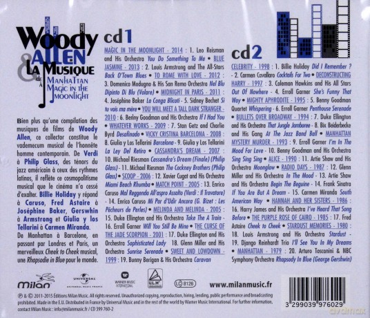 Woody Allen La Musique [2CD]