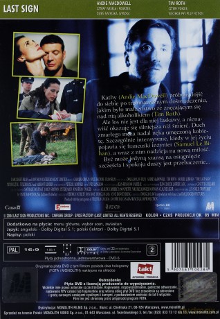 Ostatni Znak [DVD]
