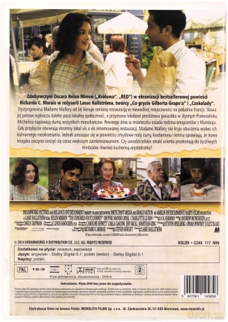 Podróż na sto stóp [DVD]