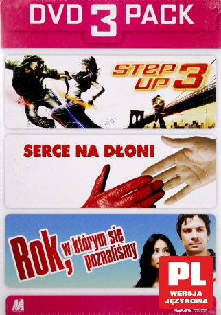 Step Up 3 / Serce Na Dłoni / Rok, w Którym Się Poznaliśmy [3DVD]