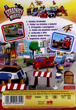 Strażnicy Miasta Cz. 2 - Przygoda Z Pociągiem [DVD]