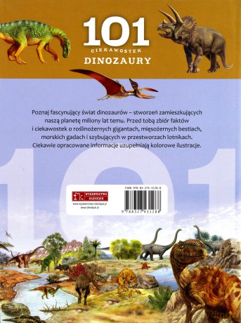 101 ciekawostek. Dinozaury - Niko Dominiguez [KSIĄŻKA]