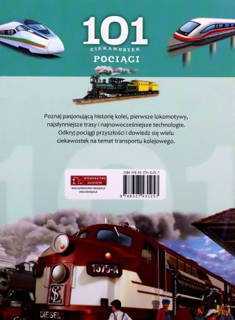 101 ciekawostek. Pociągi - Maria J. Gomez [KSIĄŻKA]