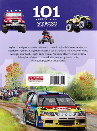 101 ciekawostek. Wyścigi. Rajdy. Regaty - Niko Dominiguez [KSIĄŻKA]