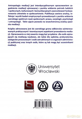 Antropologia mediacji - Magdalena Tabernacka [KSIĄŻKA]