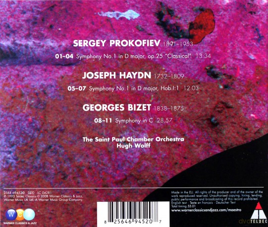 Hugh Wolff/Spco: Prokofiev: First Symphonies [CD]