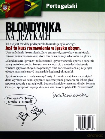 Blondynka na językach. Portugalski - Beata Pawlikowska [KSIĄŻKA]+[CD]