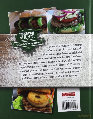 Bohater kuchni. Królestwo burgerów (twarda) [KSIĄŻKA]