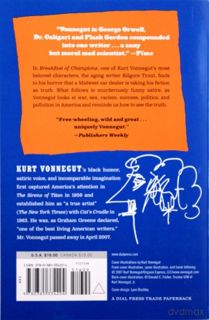 Breakfast of Champions - Kurt, Jr. Vonnegut [KSIĄŻKA]