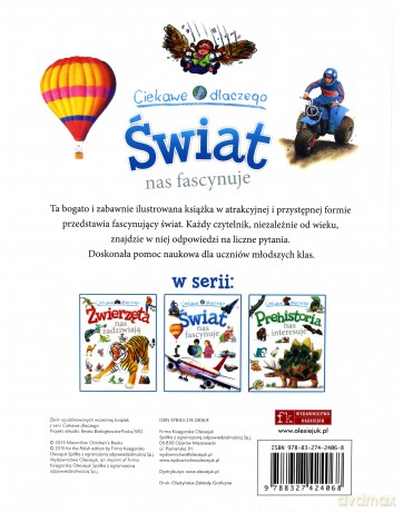 Ciekawe dlaczego Świat nas fascynuje - Christopher Maynard, Philip Steele, Richard Mead (twarda) [KSIĄŻKA]