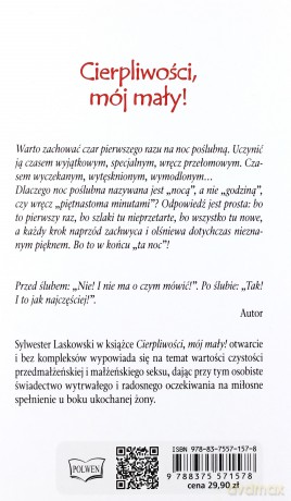 Cierpliwości, mój mały! - Sylwester Laskowski [KSIĄŻKA]