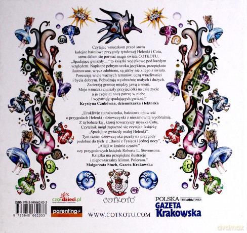 Spadajace gwiazdy już trochę większej Helenki - Zofia Zakrzewska-Klosa (twarda) [KSIĄŻKA]
