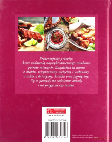 Dania mięsne (twarda) [KSIĄŻKA]