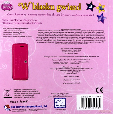 Disney Księżniczka. W blasku gwiazd [KSIĄŻKA]