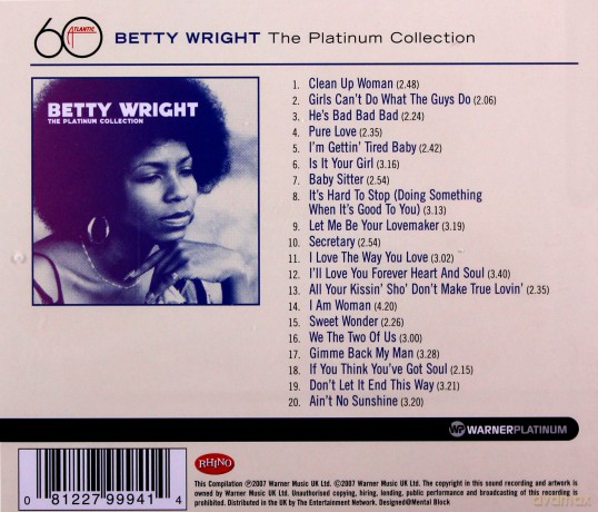 Betty Wright: The Platinum Collection [CD]