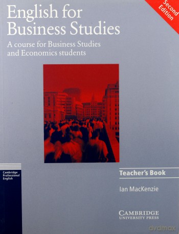 English for Business Studies Teacher's book [KSIĄŻKA]