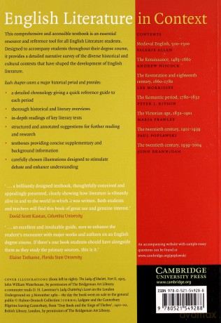 English Literature in Context [KSIĄŻKA]