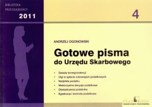 Gotowe pisma do Urzędu Skarbowego 2011 - Andrzej Ogonowski [KSIĄŻKA]