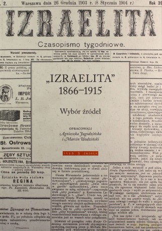 Izraelita 1866-1915 [KSIĄŻKA]