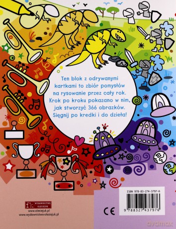 Jeden rysunek dziennie. Blok z odrywanymi kartkami - Sam Smith [KSIĄŻKA]
