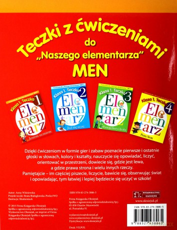 Jestem uczniem. Ćwiczenia do Naszego elementarza MEN. Klasa 1. Teczka 1 - Anna Wiśniewska [KSIĄŻKA]