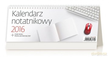 Kalendarz notatnikowy biurkowy 2016