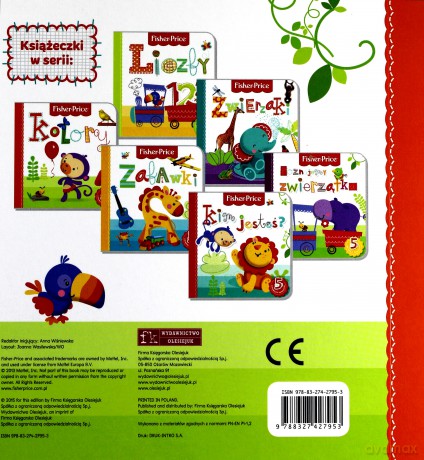 Kolory. Fisher Price - Anna Wiśniewska [KSIĄŻKA]