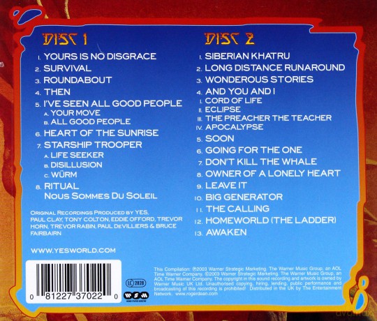 Yes: Ultimate Yes 35th Anniversary [2CD]