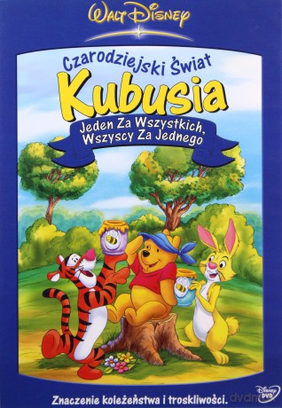 Czarodziejski świat Kubusia 1:Jeden za wszystkich wszyscy za jednego (Disney) (Kubuś Puchatek) [DVD]