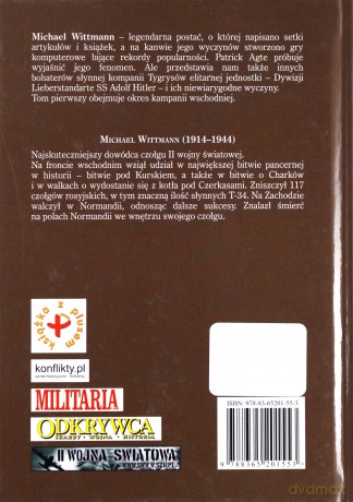 Michael Wittmann. Najskuteczniejszy dowódca czołgu w drugiej wojnie światowej - Patrick Agte (twarda) [KSIĄŻKA]