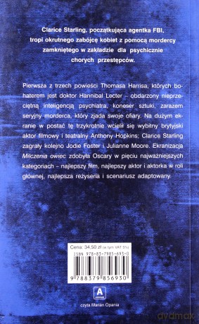 Milczenie owiec - Thomas Harris [KSIĄŻKA]
