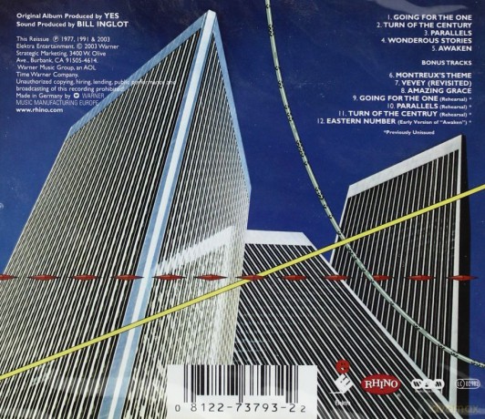 Yes: Going For The One [CD]