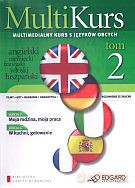 Multikurs. Multimedialny kurs do nauki 5 języków obcych. Tom 2 + CD/DVD (twarda) [KSIĄŻKA]