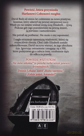 Nie mów nikomu - Harlan Coben [KSIĄŻKA]