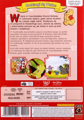 Czarodziejski świat Kubusia 2: Drobiazgi są ważne (Disney) (Kubuś Puchatek) [DVD]