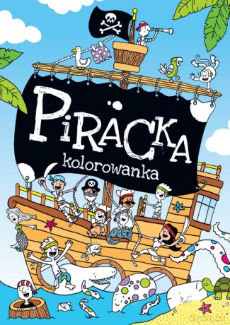 Piracka kolorowanka [KSIĄŻKA]
