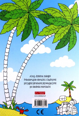 Piracka kolorowanka [KSIĄŻKA]