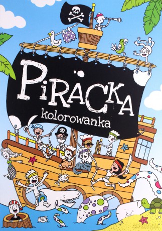 Piracka kolorowanka [KSIĄŻKA]