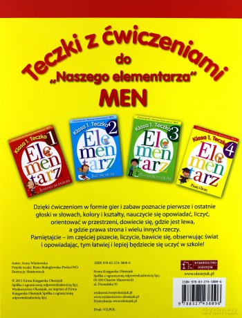 Piszę i liczę. Ćwiczenia do Naszego elementarza MEN. Klasa 1. Teczka 4 - Anna Wiśniewska [KSIĄŻKA]