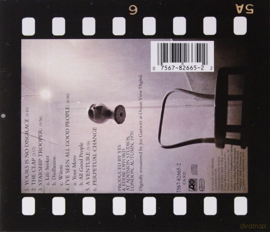 Yes: The Yes Album (Remastered) [CD]